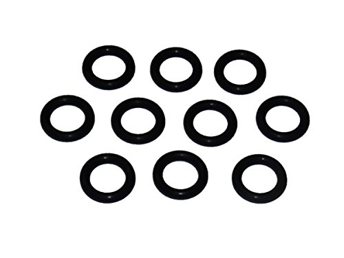 Captain O-Ring – Power Pressure Washer O-Rings for 1/4″ Quick Coupler, High Temperature Viton FKM (10 Pack)