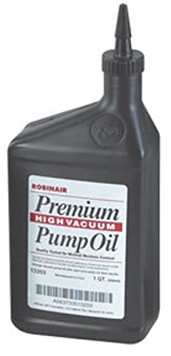 Robinair 13203.0 Premium High Vacuum Pump Oil – 1 Quart