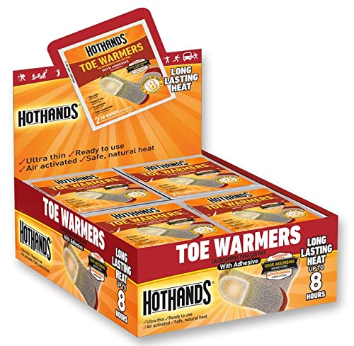 Toasti Toes Foot Warmer 2/Pk (5 packs)