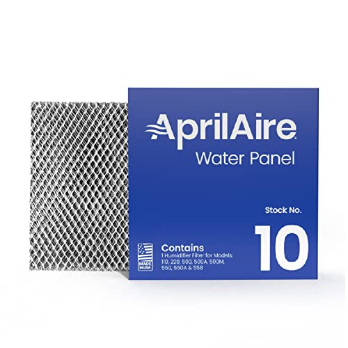 AprilAire 10 Water Panel Humidifier Filter Replacement for AprilAire Whole House Humidifier Models 110, 220, 500, 500A, 500M, 550, 550A, 558 (Pack of 4)