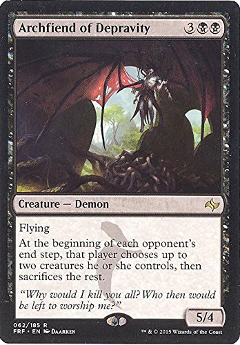Magic The Gathering – Archfiend of Depravity (062/185) – Fate Reforged
