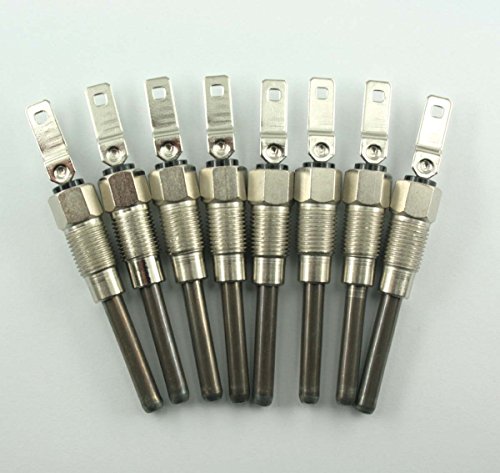 XtremeAmazing 8PCS 6.5 L 6.2 L Diesel Fast Start Glow Plugs for GMC Hummer Chevy Glow Plugs Replaces GM 12563554 ACDelco 60G 1105 1110 80034 7052 0250202126