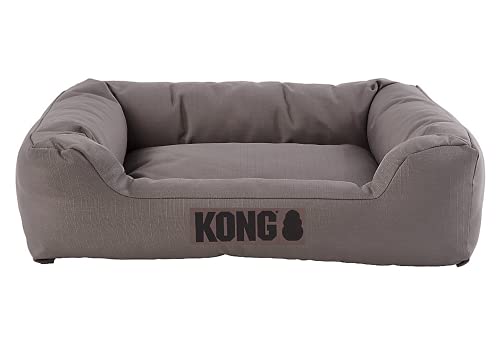 Kong Bolster Cuddler Dog Bed Offered by Barker Brands Inc. (Grey)