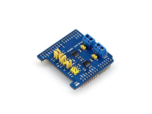 Waveshare RS485 CAN Shield Enable RS485/CAN Communication Functions for STM32 NUCLEO/XNUCLEO Development Board Compatible with UNO, Leonardo 3.3V
