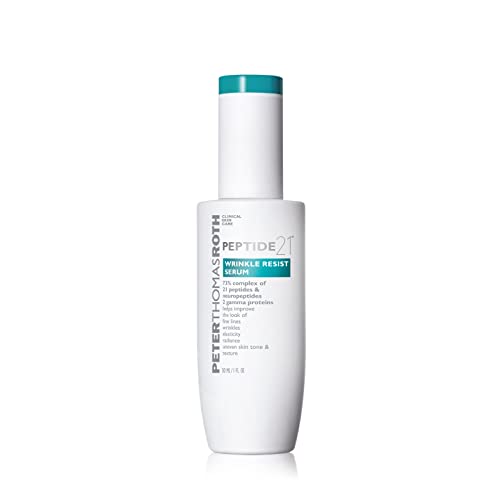 Peter Thomas Roth | Peptide 21 Wrinkle Resist Serum | Peptides and Neuropeptides Help Improve the Look of Fine Lines, Wrinkles, Elasticity, Radiance, Uneven Skin Tone and Texture