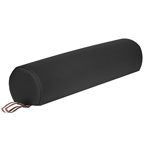 Master Massage 6″ 3/4 Round Massage Bolster Pillow Cushion for Massage Tables- Black | The Storepaperoomates Retail Market - Fast Affordable Shopping