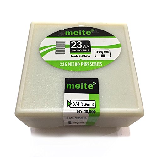 meite P619 23GP34L 3/4-Inch 23-Gauge Headless Pin, 10,000 pcs/Pack (1-PACK)