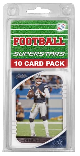 Dallas Cowboys- (10) Card Pack NFL Football Different Cowboy Superstars Starter Kit! Comes in Souvenir Case! Great Mix of Modern & Vintage Players for the Super Cowboys fan! By 3bros