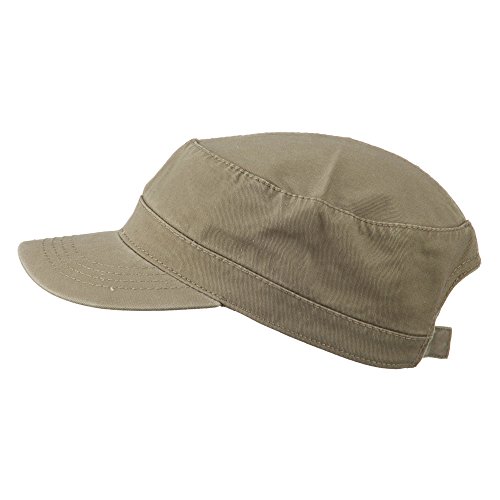 Otto Caps Garment Washed Adjustable Army Cap – Dk Khaki OSFM | The Storepaperoomates Retail Market - Fast Affordable Shopping
