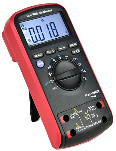 Tekpower TP40 6000 Counts True RMS Digital AC/DC Auto Range Digital Multimeter With Relative Measurement and NCV Features for General Purpose… | The Storepaperoomates Retail Market - Fast Affordable Shopping
