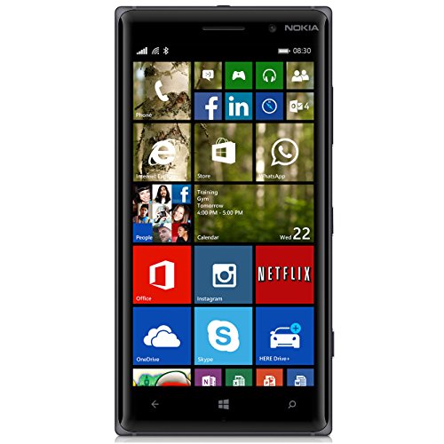 Nokia Lumia 830 RM-985, 16GB, Factory Unlocked, US Warranty (Black)
