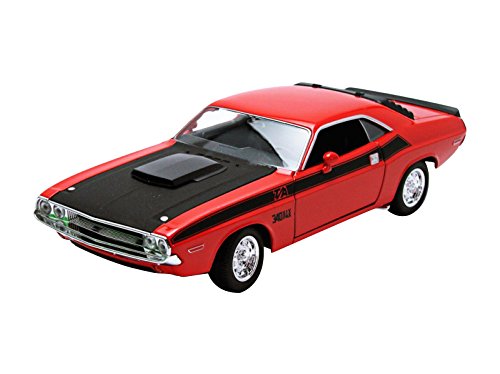 1970 Dodge Challenger T/A Orange 1/24 by Welly 24029