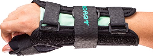Aircast A2 Wrist Support Brace with Thumb Spica: Right Hand, Large