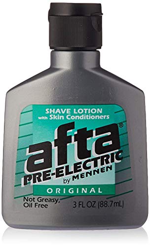 Afta Pre-Electric Shave Lotion With Skin Conditioners Original 3 oz (Pack of 2)