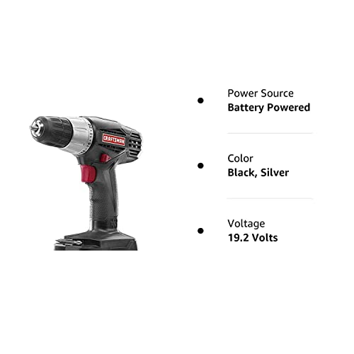 Craftsman C3 19.2 Volt 3/8 Inch Drill Driver Newest Model 315.DD2015 (Bare Tool, No Battery or Charger Included) Bulk Packaged | The Storepaperoomates Retail Market - Fast Affordable Shopping