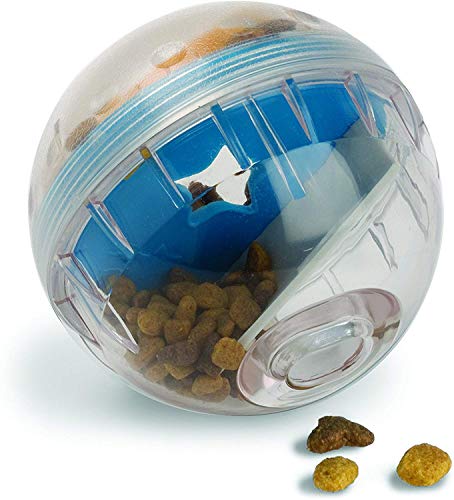 Pet Zone IQ Dog Treat Ball Interactive Dog Toy – 4″