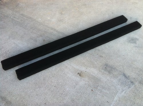 (2) 7′ Long Marine Carpet Black Bunk Boards – 2×4
