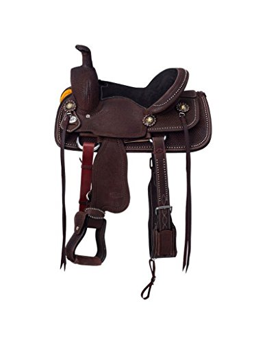 Royal King Bailey Youth Roper Saddle 14in