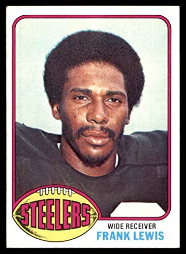1976 Topps # 261 Frank Lewis Steelers (Football Card) Dean’s Cards 5 – EX Steelers