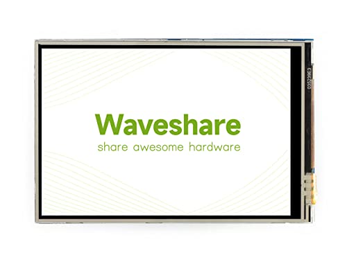 waveshare 3.5inch Resistive Touch Control Screen TFT LCD Compatible with Raspberry Pi 4B/3B+/3B/2B/B+/A+/Zero/Zero W/WH/Zero 2W Series Boards 480×320 Resolution SPI