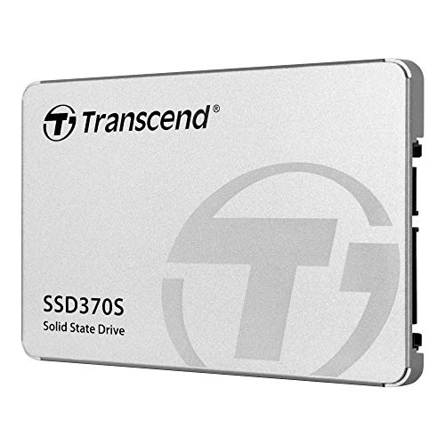Transcend 512GB MLC SATA III 6Gb/s 2.5″ Solid State Drive 370 (TS512GSSD370S),Silver