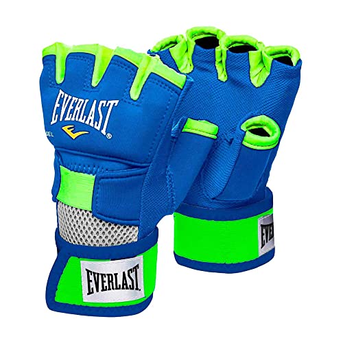 Everlast 1300258 Evergel Handwraps Blue/Green XL