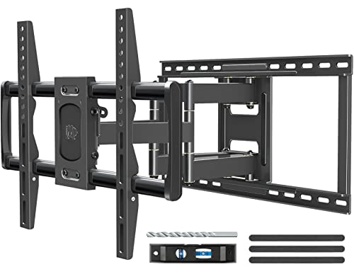 Mounting Dream UL Listed TV Wall Mount Bracket for Most 42-90 Inch TVs, Full Motion TV Mount with Articulating Arms, Max VESA 600x400mm and 132 lbs, Fits 16″, 18″, 24″ Studs, MD2298