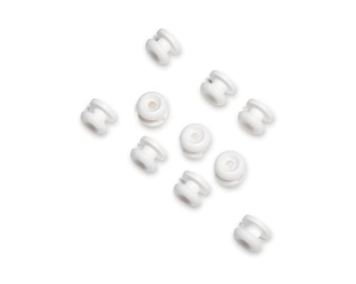 Stayput White Attachment Knobs – 10 Pack, Knobs are used with Shock Cords for Canvas which are Sold Separately