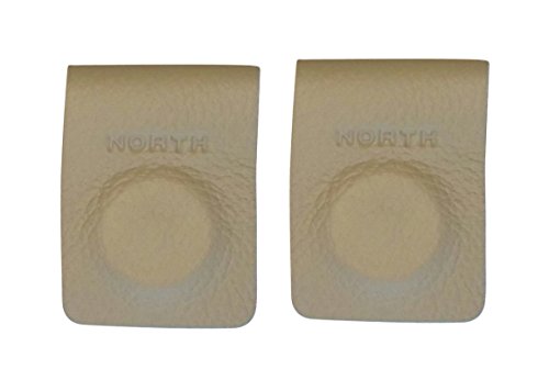 Magnetic Therapy Clips, Arthritis Back Pain Neck Pain Menopause Headaches Shoulder Pain 3000 surface/13,200 Core Gauss Rare Earth Magnets (2 x Beige)
