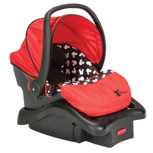 Disney Light ‘n Comfy Luxe Infant Car Seat, Mickey Silhouette