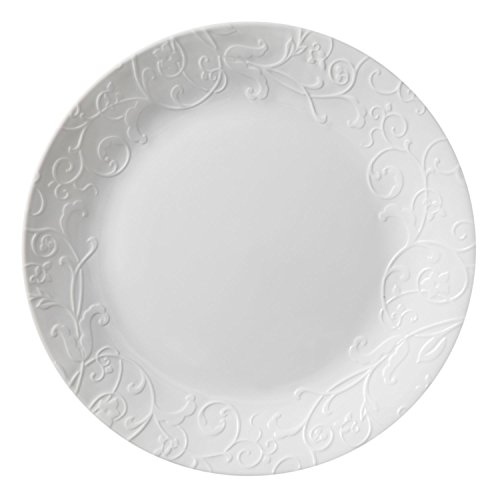 Corelle Embossed Bella Faenza 10.25″ Dinner Plate (Set of 8)