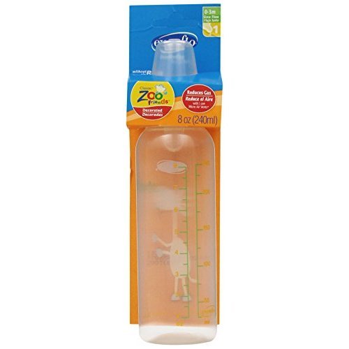 Zoo Friends™ BPA Free Plastic Bottles [Set of 3] Size: 8 oz.