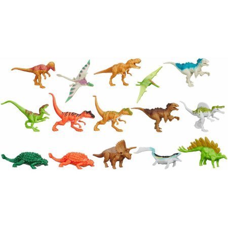 Hasbro Jurassic Park Jurassic World Bag of 15 3″ Dinosaurs