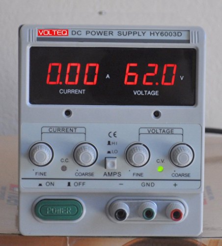 Volteq Regulated Variable Linear DC Power Supply HY6003D 60V 3A