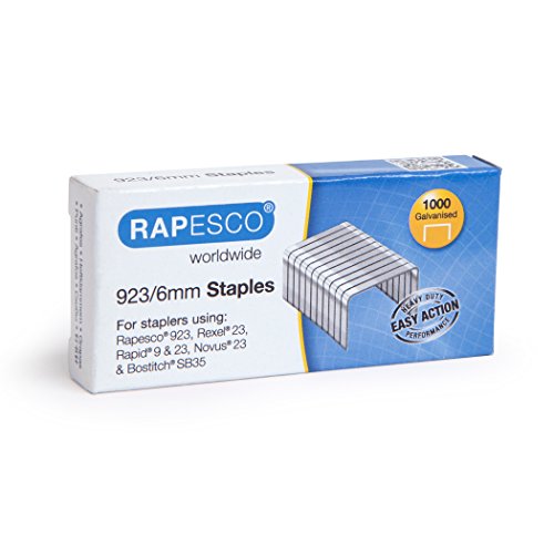 Rapeso 1235 923/6 mm (Type 23) Staples – Box of 1,000