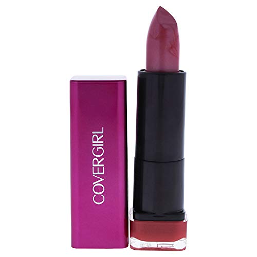 COVERGIRL Exhibitionist Lipstick Cream, Ravishing Rose 410, Lipstick Tube 0.123 OZ (3.5 g)