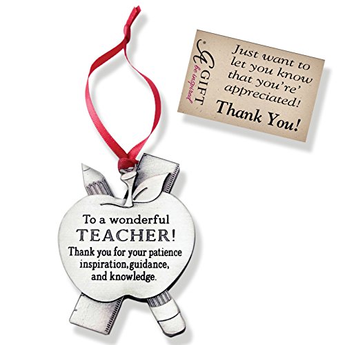 Cathedral Art CO765 Teacher Occupation Ornament, 2-1/4-Inch