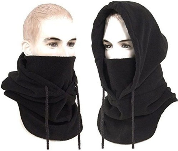 Joyoldelf Ski Mask for Men Women Balaclava Face Mask Full Face Mask Breathable Sports Mask- Black