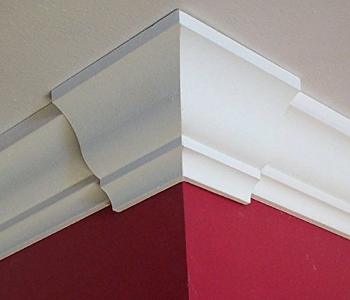 Crown Molding Corner Deco Low Profile Outside Fits 5 – 5 1/4 Inch Crown Molding