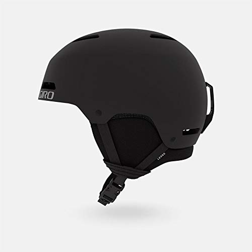 Giro Ledge Ski Helmet – Snowboard Helmet for Men, Women & Youth – Matte Black – L (59-62.5 cm)