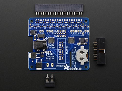 Adafruit RGB Matrix HAT + RTC for Raspberry Pi – Mini Kit