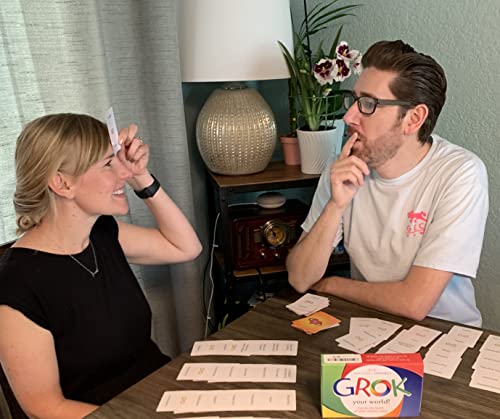 GROK Conversation Cards & Empathy Games | 20 Playful and Profound Games to Build Engaging & Meaningful Connections | Strengthen Your Emotional Intelligence, and Develop Lasting Relationships | The Storepaperoomates Retail Market - Fast Affordable Shopping
