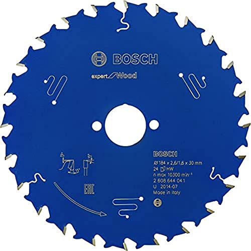 Bosch 2608644041 EXWOH 7.24″ x 30mm 24T Circular saw blade Top Precision