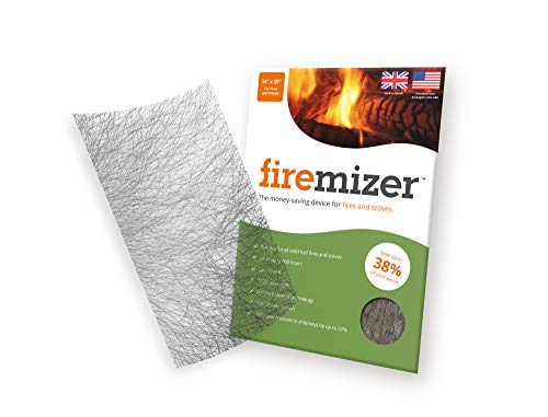 Firemizer Firewood Saving Fireplace and Wood Stove Device, Minimizes Creosote, Maximizes Heat Conduction