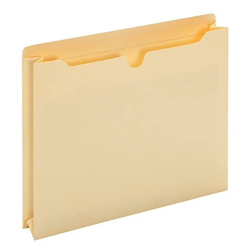 Office Depot Manila Double-Top File Jackets, 2in. Expansion, Letter Size, Box Of 50, OD24920