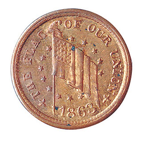 American Coin Treasures Genuine Historical Civil War Token