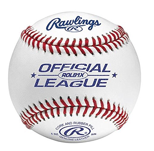 Rawlings ROLB1X Official League Practice Baseballs – 12 PK