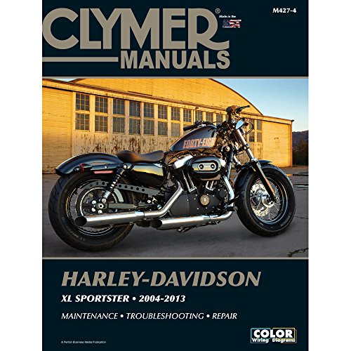 1 – Clymer Harley-Davidson XL883 & XL1200 Sportster (2004-2013)