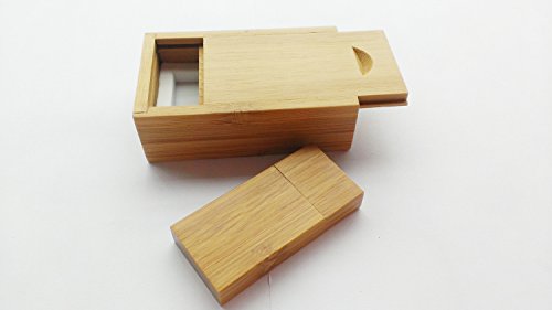 Wooden USB 2.0 Flash Drive with Bamboo Gifts Box (8GB)