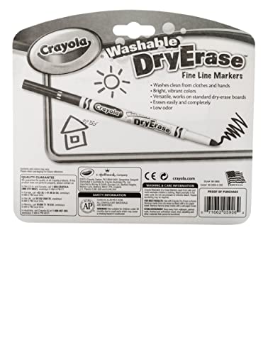 Crayola Dry Erase 6 Pack | The Storepaperoomates Retail Market - Fast Affordable Shopping